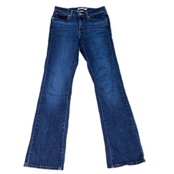 Levi's Classic Bootcut Dark Wash Jeans Size 2 - Picture 1 of 7